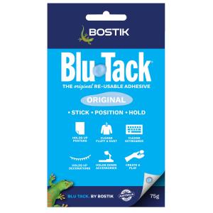 Bostik Blu Tack Reusable Adhesive 75g