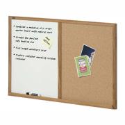 Quartet Combo Board Whiteboard with Cork Board 1200 x 900mm