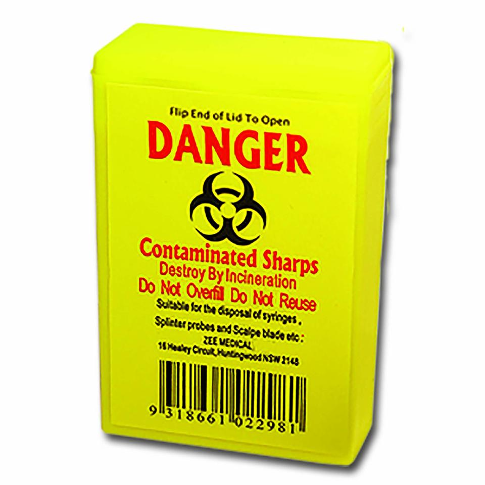 Integrity Health & Safety Sharps Container 100ml Image