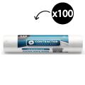 Thumbnail image of Austar Contractor Bin Liners Clear Hdpe 240lt Roll 25 Carton 100