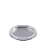 Castaway Round Container Lids 77mm Clear Carton 1000