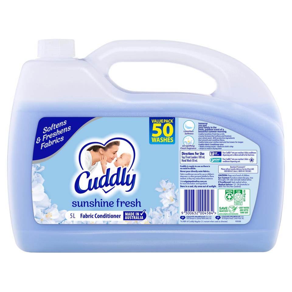 Cuddly Fabric Softener 5L Image