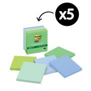Post-it Super Sticky Recycled Notes 76 x 76mm Pack 5