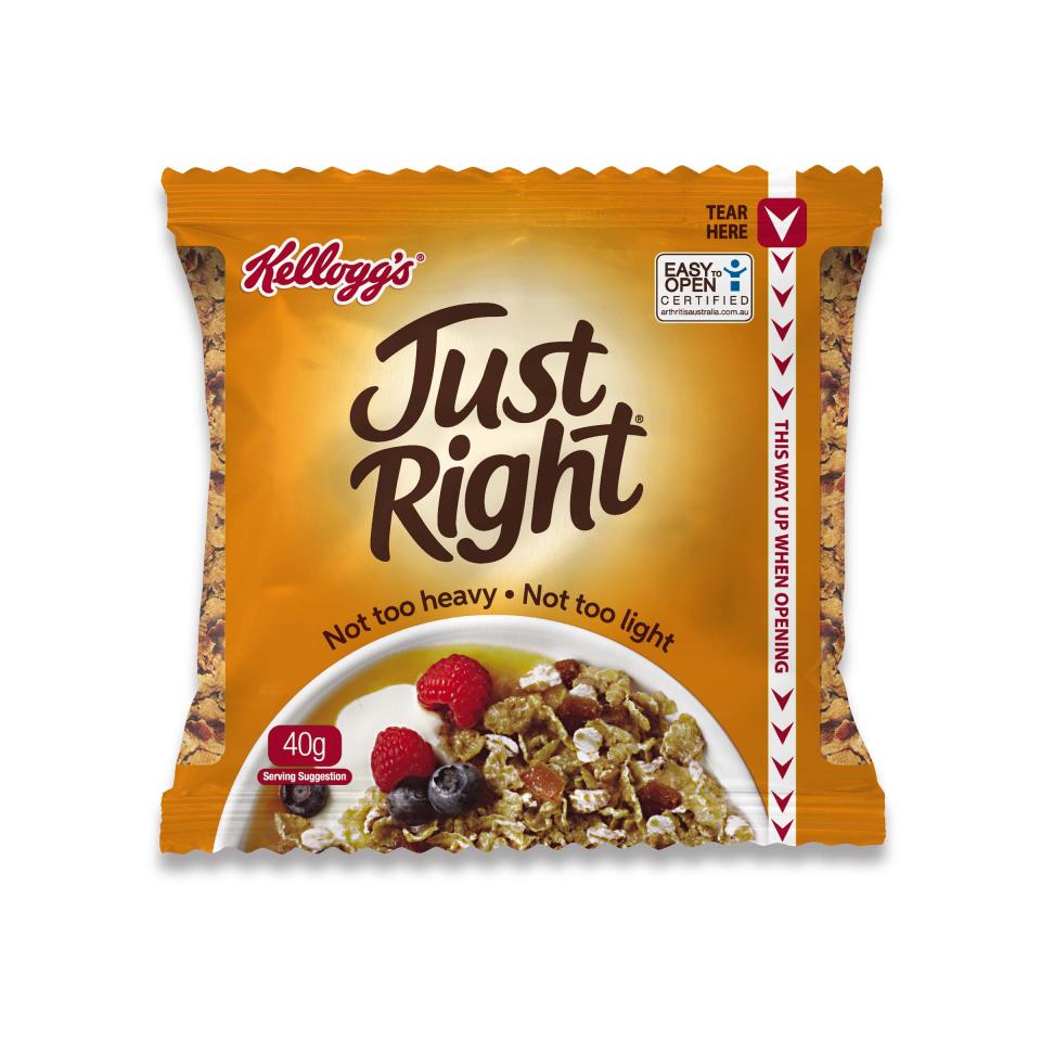 Kelloggs Just Right Portion Control 40g Carton 30 Winc