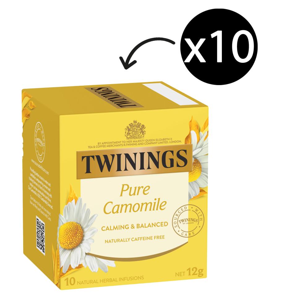 Twinings Herbal Infusions Pure Camomile Tea Bags Pack 10