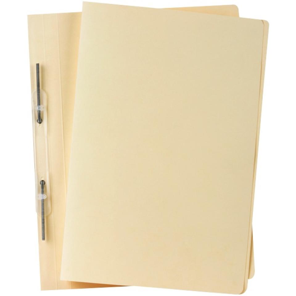 Avery Spiral Spring Action File Foolscap 355 x 241mm Buff