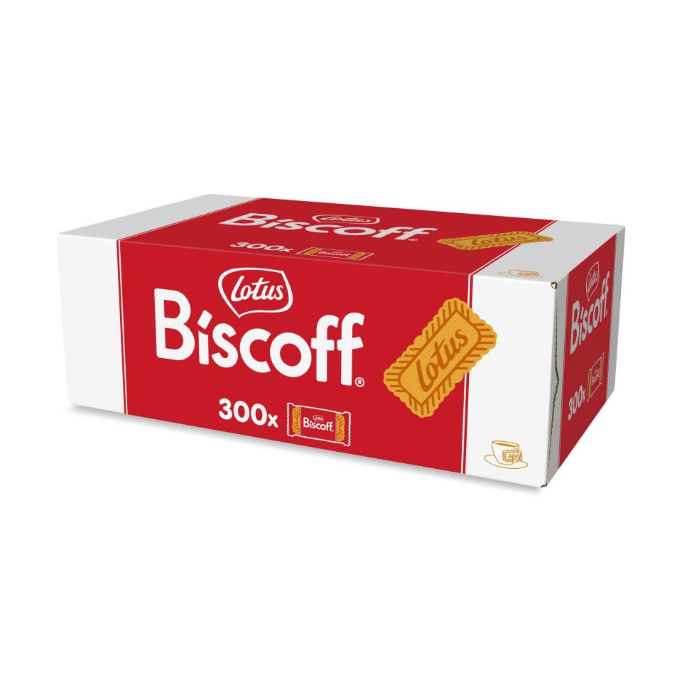 Lotus Biscoff Caramelised Biscuit Portion Control Carton 300 Image