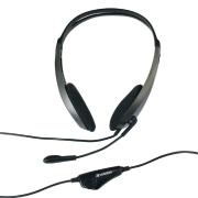 Verbatim Urban Headgear Multimedia Stereo Headset with Microphone & Volume Control