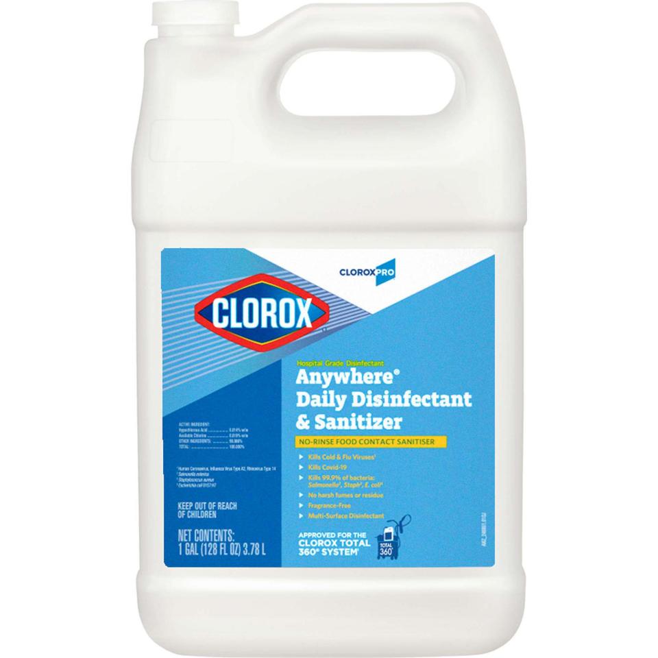 Clorox 31651 Total 360 Anywhere Daily Disinfectant & Sanitizer 3.78L Winc