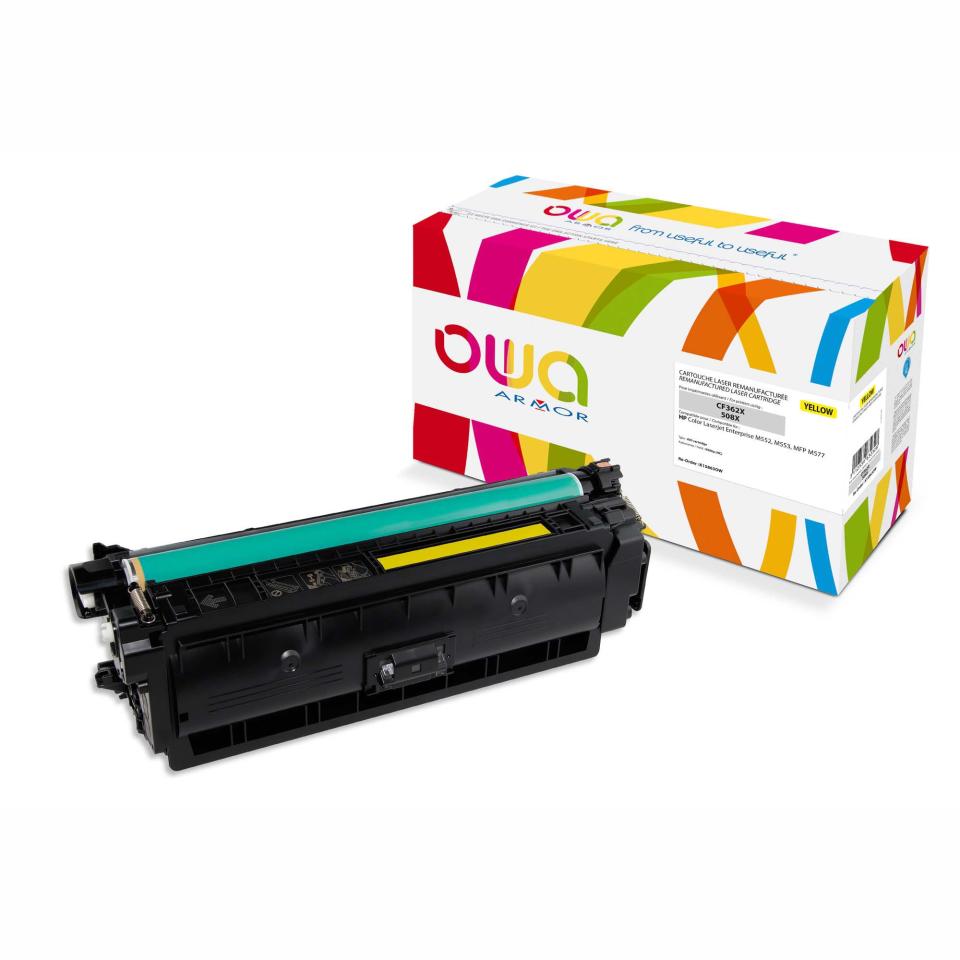 OWA CF362X Yellow Toner Cartridge High Yield 9.5K Image