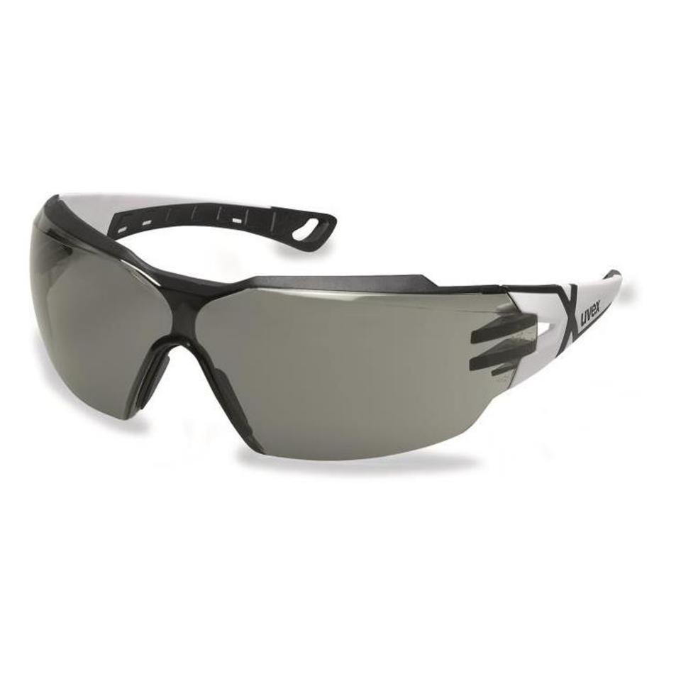 Uvex Pheos CX2 Spectacles White Black Grey 14% SV Excel Lens