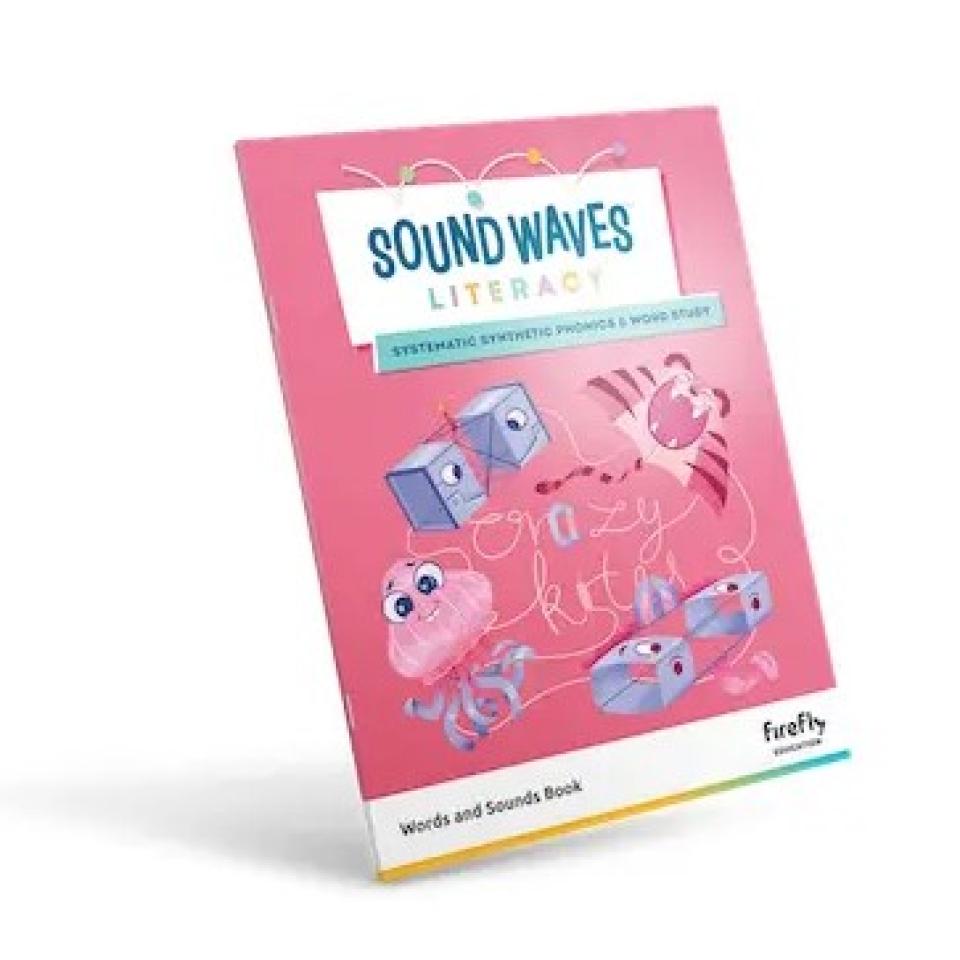 Sound Waves Literacy Words and Sounds Book