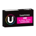 Thumbnail image of U By Kotex Regular Super 2 Pack Case 180
