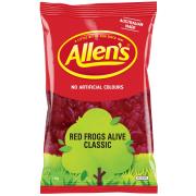 Allens Red Frogs Lollies 1.3kg