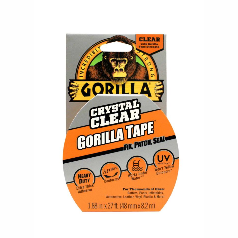 Gorilla Tape Crystal Clear Repair Heavy Duty 48mm X 8.2m Image