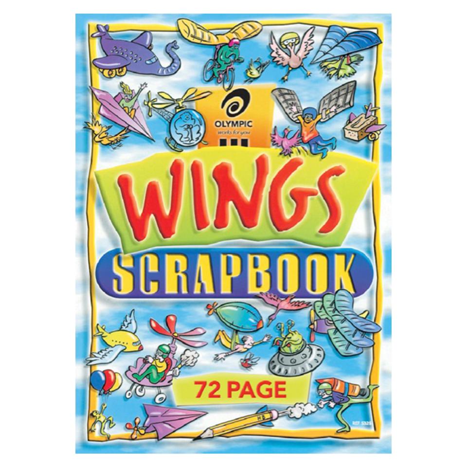 Olympic Scrap Book Wings 335 x 245mm 67GSM 72 Pages