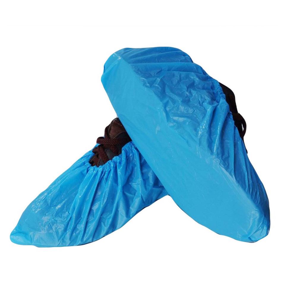 Disposable Shoe Cover CPE Blue Pack 100 Winc