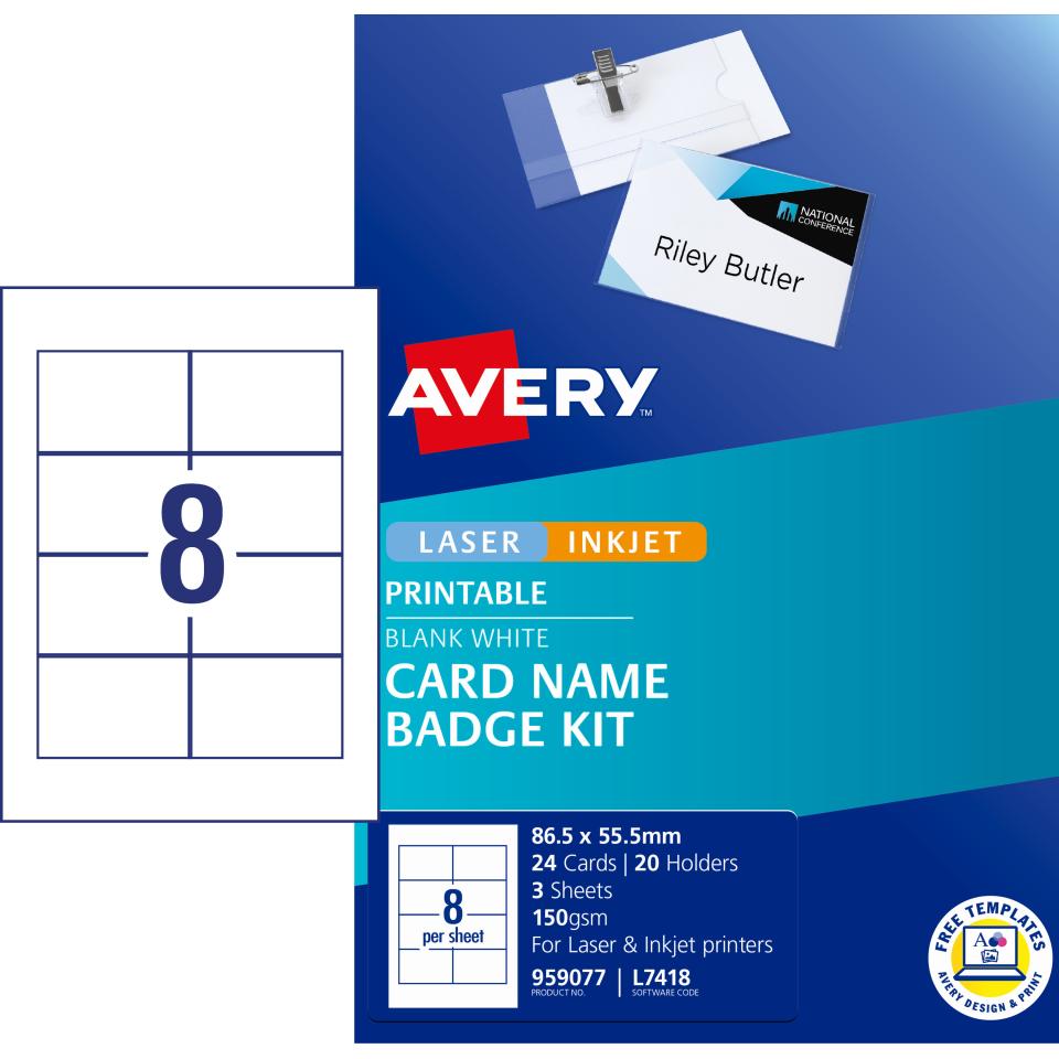avery design pro 55 software