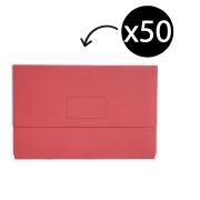 Marbig Slimpick Document Wallet Red Box 50
