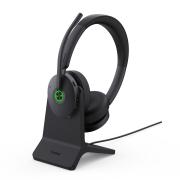 BH74 MS/UC Certified ANC Bluetooth Wireless Business Noise Cancelling Headset & Charging Stand