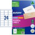 Thumbnail image of Avery Premium White Inkjet Laser Address Labels with AveryEco 24UP 100 Sheets 64 x 33.8mm L7159