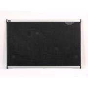 Quartet Bulletin Board Aluminium Frame 900 x 600mm  Black Foam