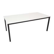 Rapidline Steel Frame Table With 730H x 1800W x 750D mm Laminate Top White/Black