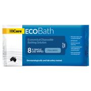 Hicare Ecobath Cloth Wipes Pack 8