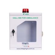Integrity Health & Safety Alarmed Wall Mount Cabinet with Audio Alarm & Strobe Light