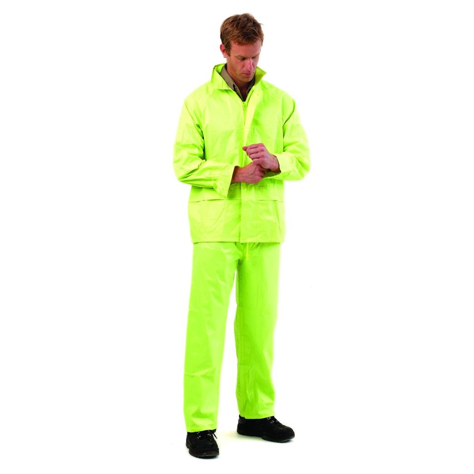 Paramount Safety RSHV High Visibility Polyester Wet Weather Rain Suit