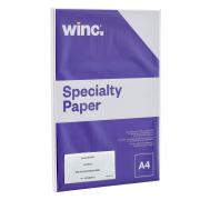 Winc Teslin Waterproof Media A4 167gsm White Pack 100