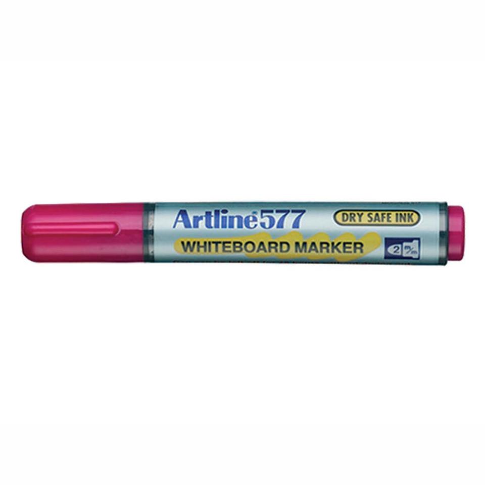 Artline 577 Whiteboard Marker Bullet 3.0mm Pink