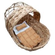 Qtoys Jute Doll Basket