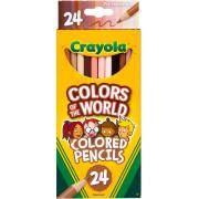 Crayola Colors Of The World Pencils Pack 24