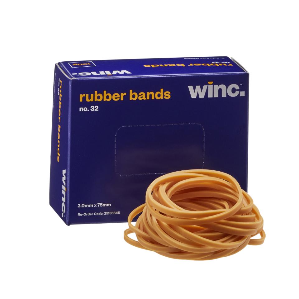 Winc Rubber Bands No. 32 100g