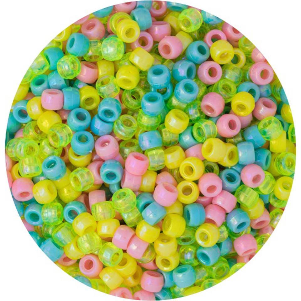 Ec Pony Beads Pearl Colours Pack 1000 Image
