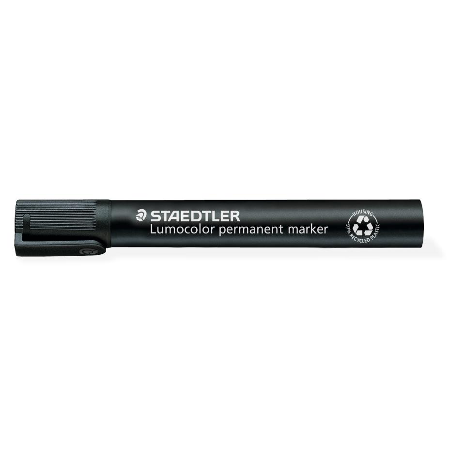 Staedtler 352 Lumocolor Permanent Marker Bullet Tip 2.0mm Black | Winc