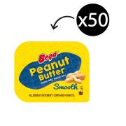 Bega Smooth Peanut Butter Spread Portion Control 11g Box 50