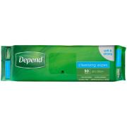 Depend Cleansing Wipes Pack 50 Carton Of 14