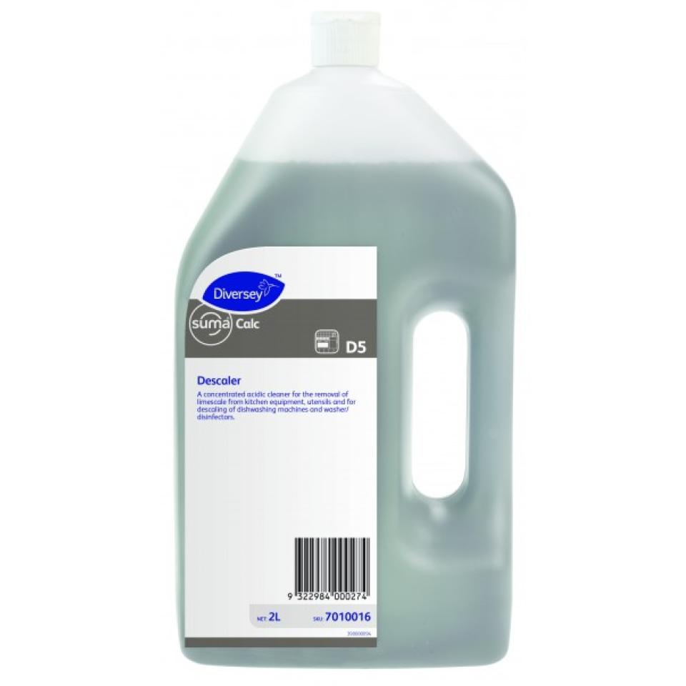 Diversey D5 Descaler For Dishwasher Kitchen 2L Image