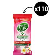 Pine O Cleen Biodegradable Disinfectant Wipes Topical Blossom Packet 110