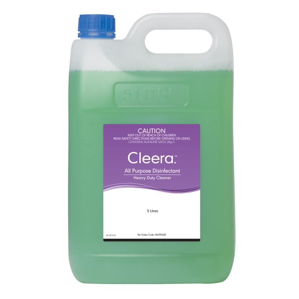Cleera Disinfectant Cleaner All Purpose 5L