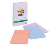 Post-it  660-3SSNRP Super Sticky Notes Bali Lined Recycled 101 x 152mm Pack 3
