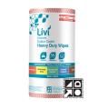 Thumbnail image of Livi Essentials 6007 Commercial Wipes Red Roll 45m Carton 4