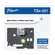 Brother TZe-221 Tape Labelling Black on White 9mm