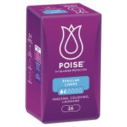 Poise Regular Liners Pack 26 Carton Of 6