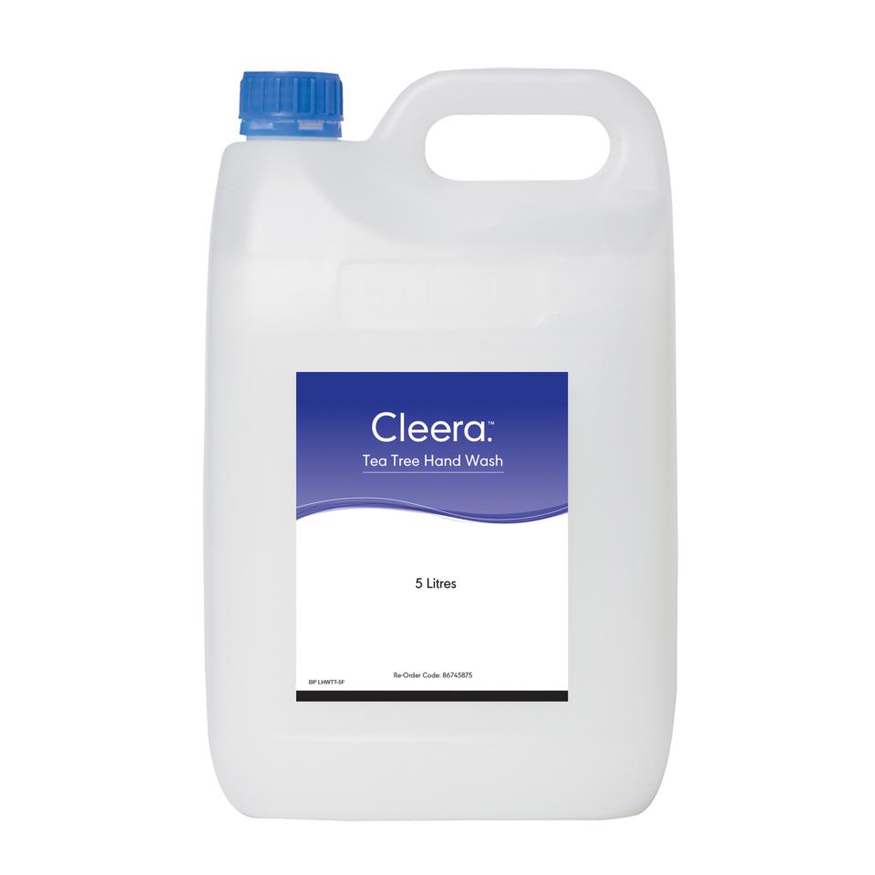 Cleera Tea Tree Disinfectant Hand Wash 5L