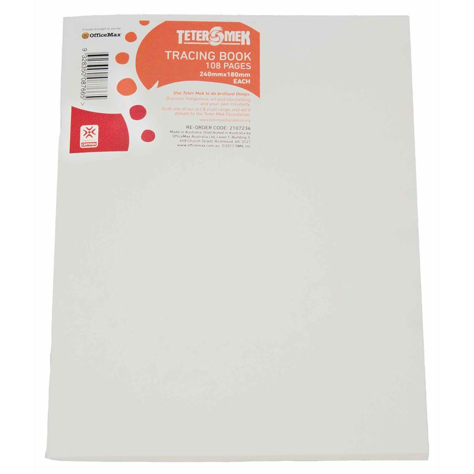 Teter Mek Tracing Book Pad 240x180 Each 108 Pages Image