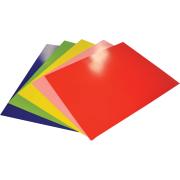 Rainbow Poster Board 400gsm 510mm X 640mm Assorted Colours 10 Sheet