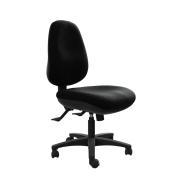 Chair Solutions Delta 135 Ratchet High Back 3 Lever Chair in Warwick Key Largo Ebony